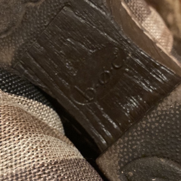 GUC b.o.c. Born Concept Clogs Women’s Size 10 Nadiyya Clog Neutral Tone Stripe - Picture 10 of 12